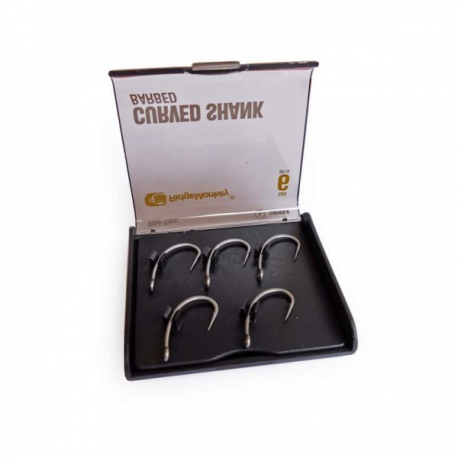 Ridge Monkey Curved Shank Hook Barbed