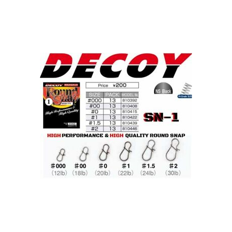 Decoy Round Snap 00