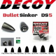 Decoy Bullet Sinker DS-5 3/8 oz-11gr