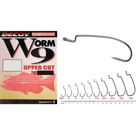 Decoy Worm 9 Upper Cut Size 4/0