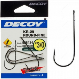 Decoy KR-29 Worm Round-Fine Size 3/0