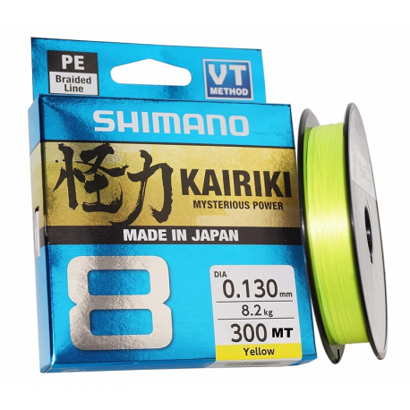 Shimano Kairiki Yellow 300 mt 0,10