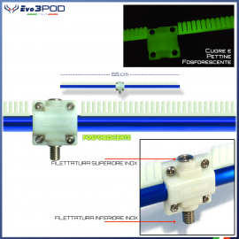 Evo3Pod - Stendi Travi da paletto Elite Blue 130 cm