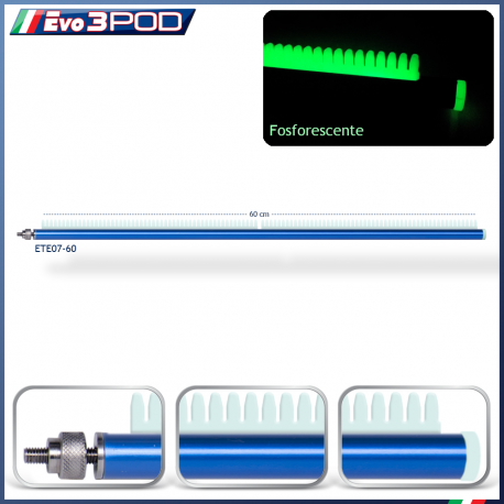 Evo3Pod - Braccetto Stendi Travi a Pettine 60 cm. Elite Blue