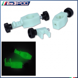 Evo3Pod - Attacchi multi uso per accessori su Diametro 16 Fosfo