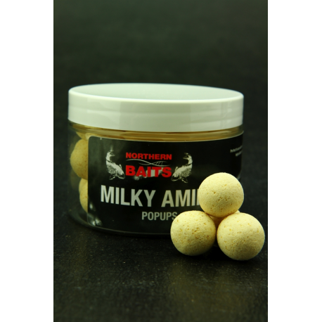 Northern Baits Milky Amino Pop Up  - 15mm