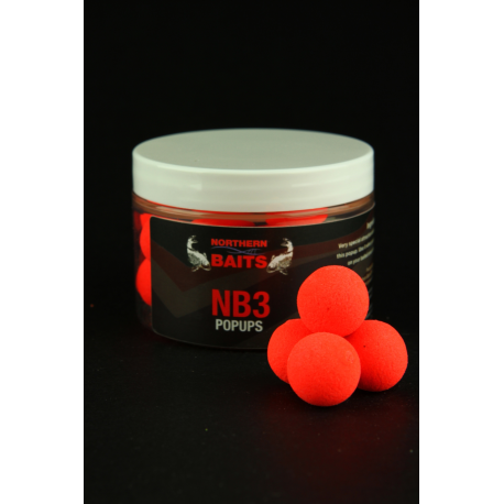 Northern Baits NB3 Citrus, Orange, Pineapple Pop Up - 15mm