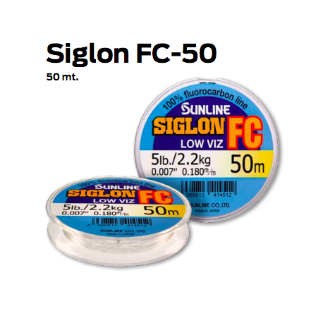 Fluorocarbon Siglon FC-50 - 0,180mm